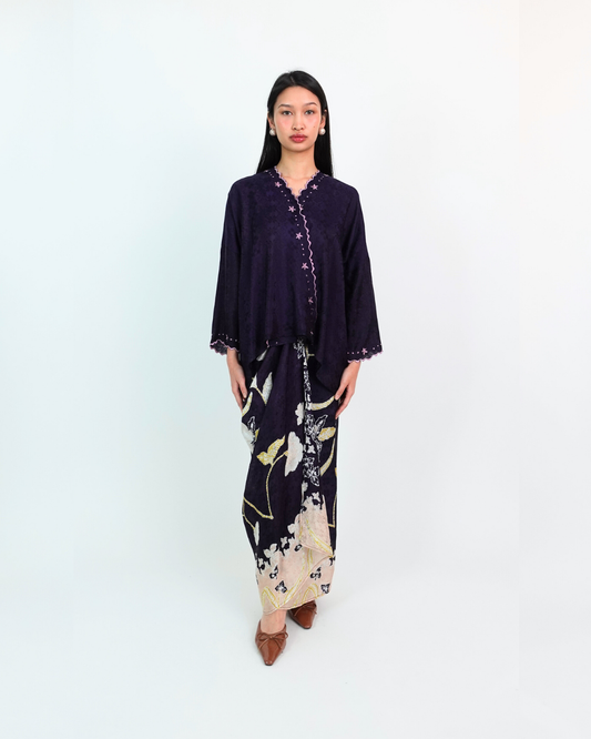 Malika Kurung Kimono in Blue
