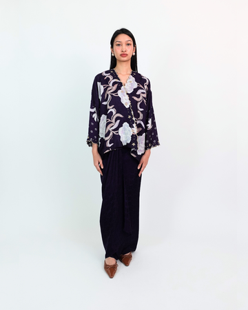 Malika Kurung Kimono in Blue