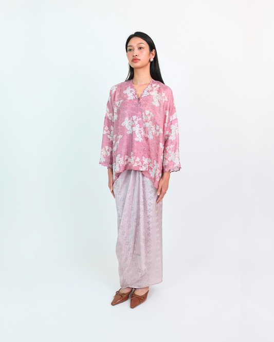 Malika Kurung Kimono in Pink
