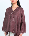 Malika Kurung Kimono in Brown