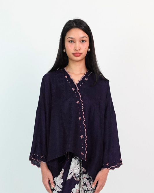 Malika Kurung Kimono in Blue