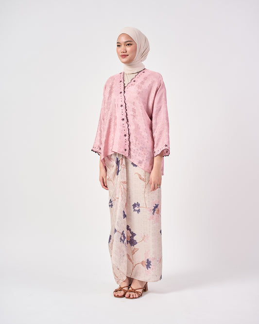 Malika Kurung Kimono in Pink