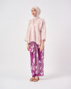 Malika Kurung Kimono in Purple