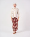 Malika Kurung Kimono in Cream
