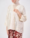 Malika Kurung Kimono in Cream