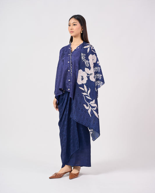 Malika Kurung Kimono in Blue