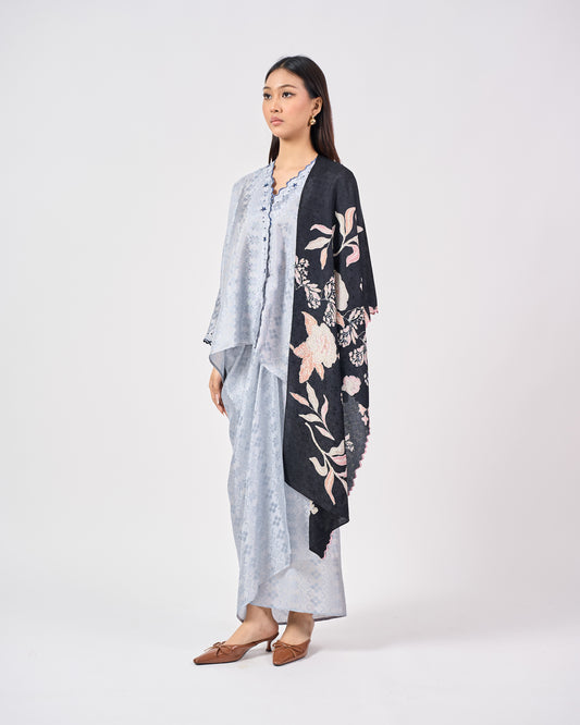 Malika Kurung Kimono in Blue