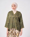 Malika Kurung Kimono in Green