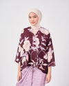 Malika Kurung Kimono in Purple