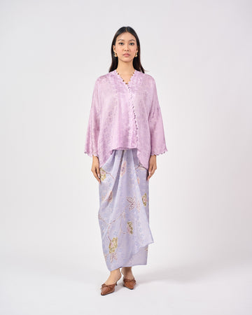 Malika Kurung Kimono in Purple