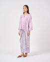 Malika Kurung Kimono in Purple