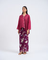 Malika Kurung Kimono in Purple
