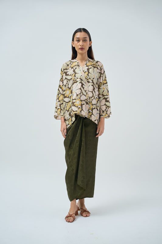 Kurung Kimono MALIKA SULAM (05-45 YWL/GRN)