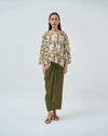 Malika Kurung Kimono in Green