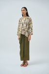 Malika Kurung Kimono in Green