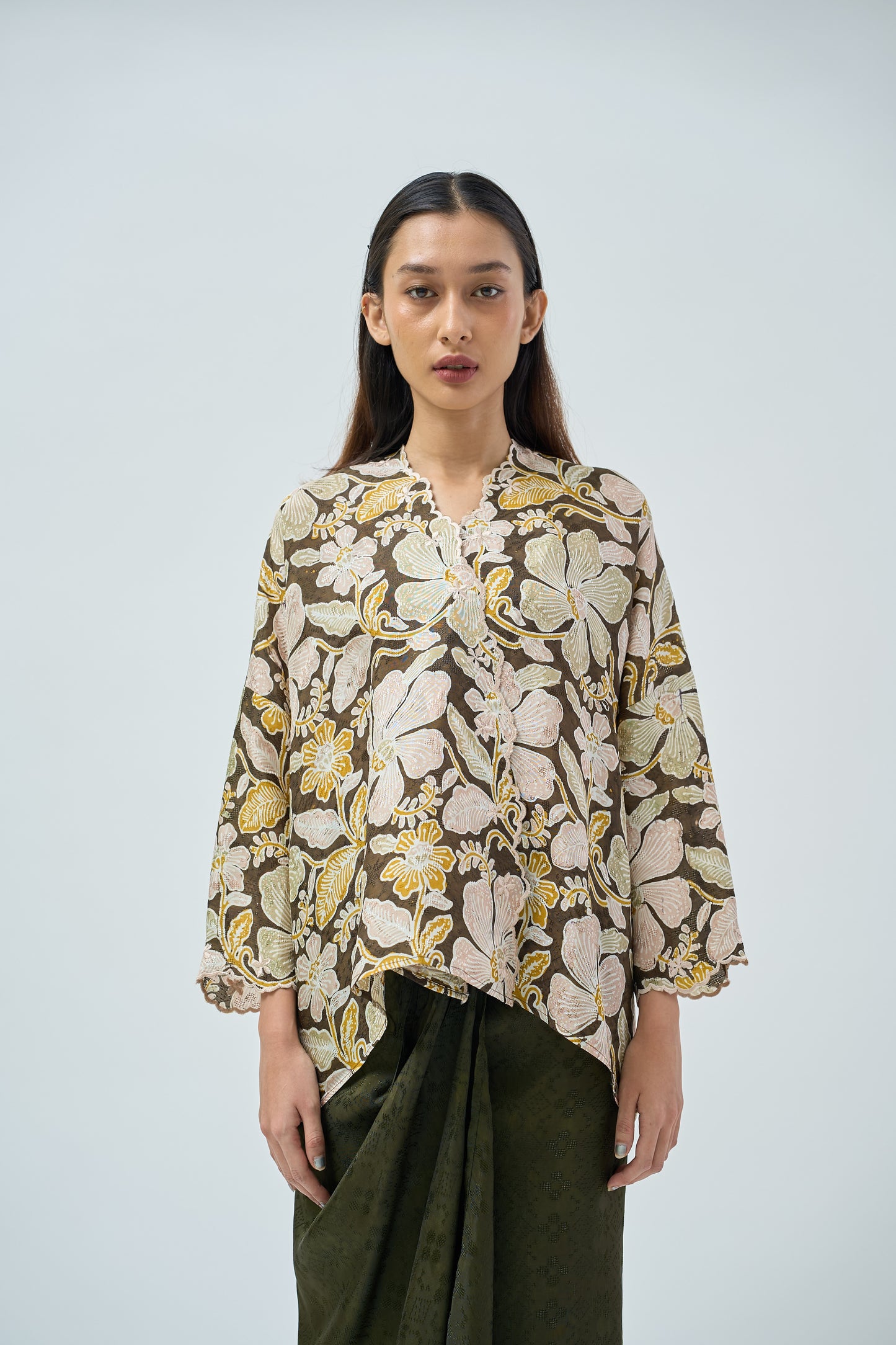 Kurung Kimono MALIKA SULAM (05-45 YWL/GRN)