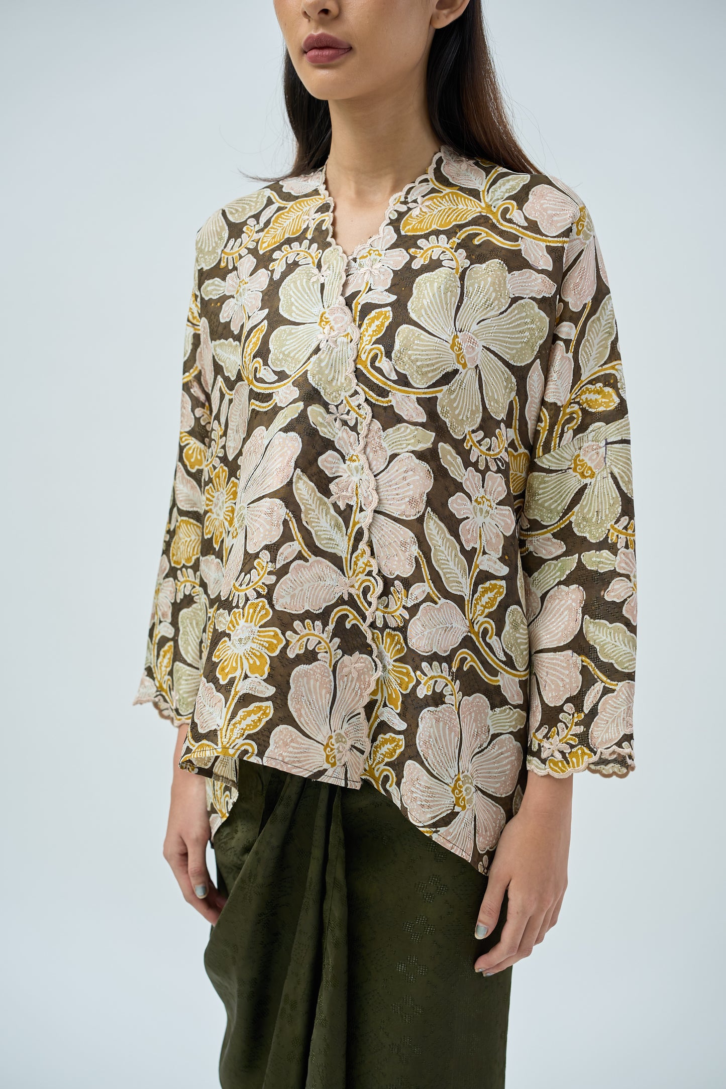 Kurung Kimono MALIKA SULAM (05-45 YWL/GRN)