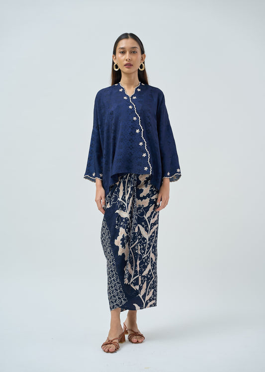 Kurung Kimono MALIKA SULAM (05-47 BLU)