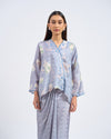 Malika Kurung Kimono in Blue