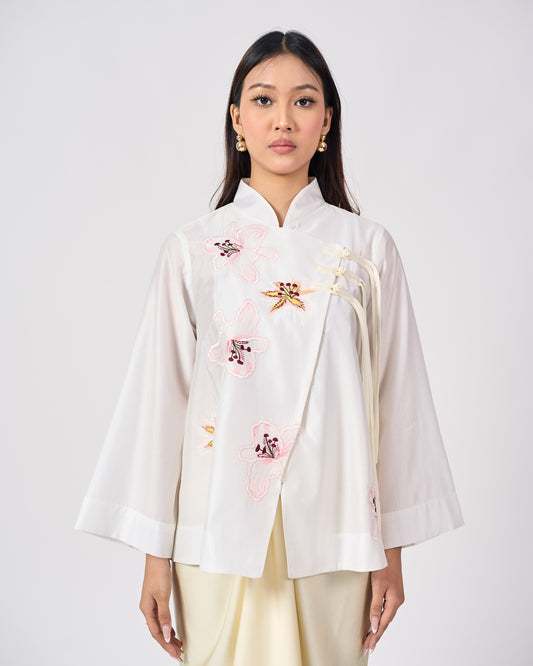 Mariam Cotton Top in Cream