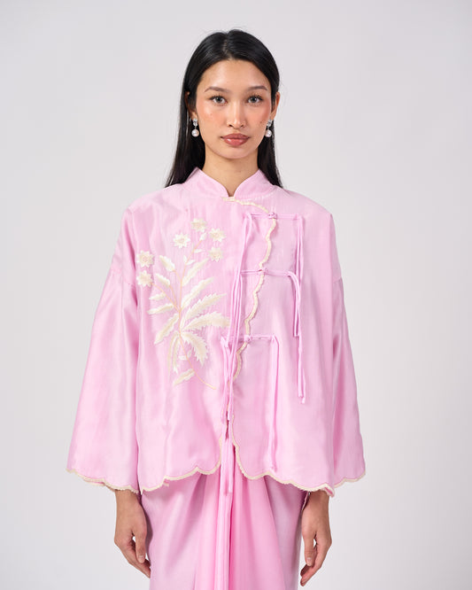 Mawar Cotton Top in Pink