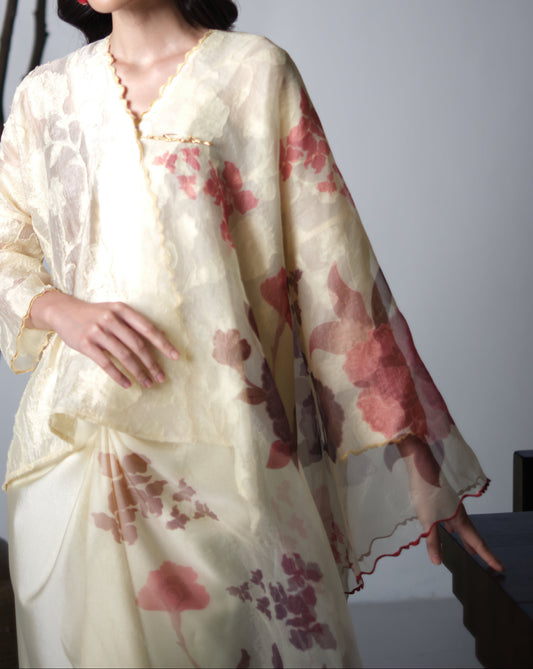 Kuntum Selendang in Yellow