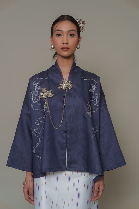 Kimono Kebaya SENJA  : ACT (TOP ONLY-BLU)