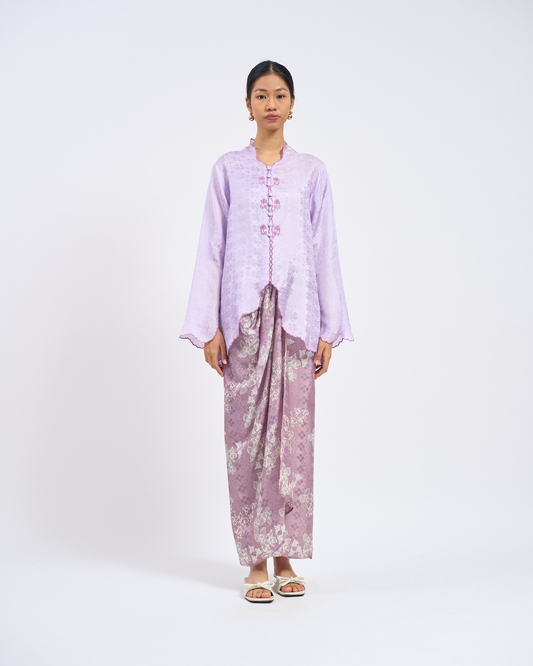 Sofea Kebaya Pendek in Purple