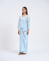 Tulip Cotton Set in Blue