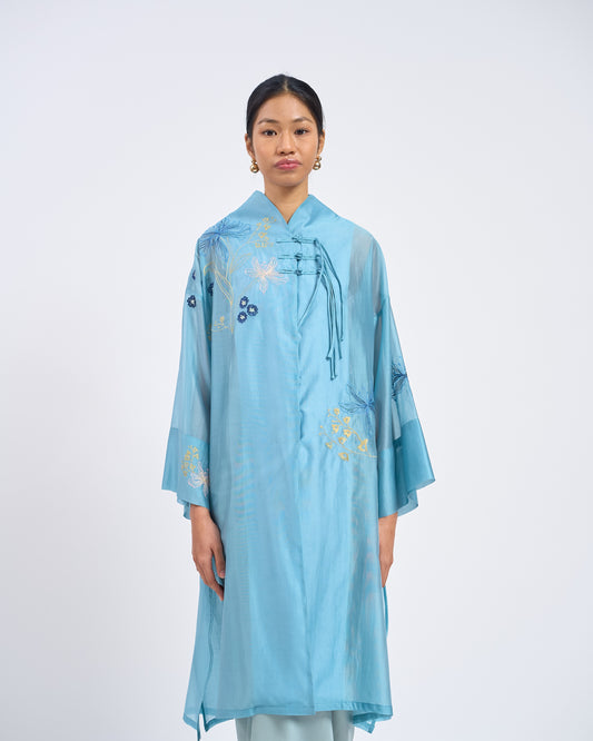 Nara II Cotton Top in Blue