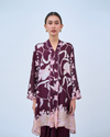 Wardah Kebarung in Burgundy