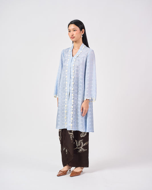 Wardah Kebarung  in Blue