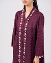 Wardah Kebarung  in Burgundy