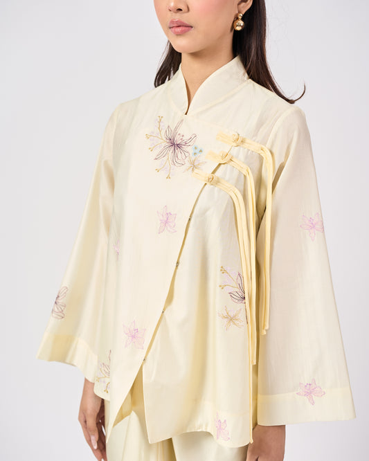 Arya Cotton Top  in Yellow